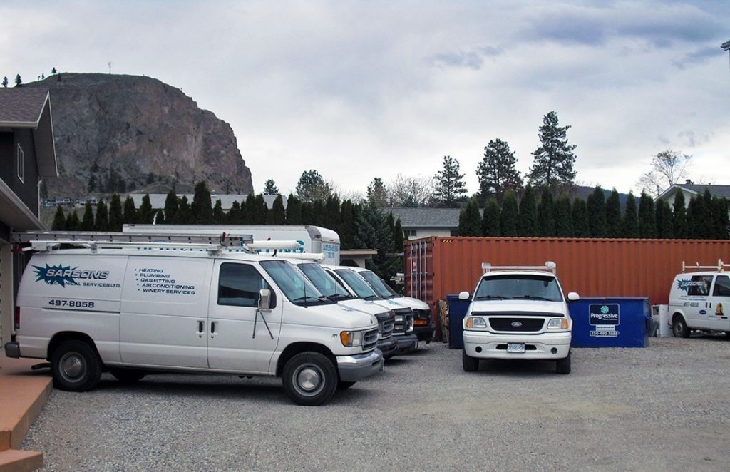 Gasfitting Services In Okanagan Falls, BC - Sarsons Mechanical Services Ltd